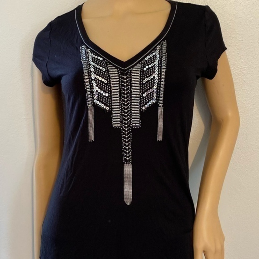 Rock& Republic sequin top size XS